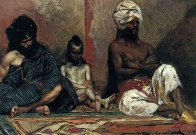 unknow artist Arab or Arabic people and life. Orientalism oil paintings 610 Norge oil painting art